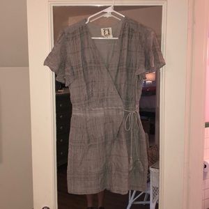 Gray PPLA Romper